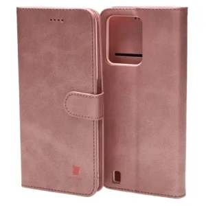 Bizon Case Wallet Realme C31 light pink