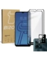 Kup Bizon Glass Edge gehärtetes Glas - [2 PACK] + Linsenschutz Realme C31 schwarz - BIZ714 - {ean13} - Sklep Home Screen