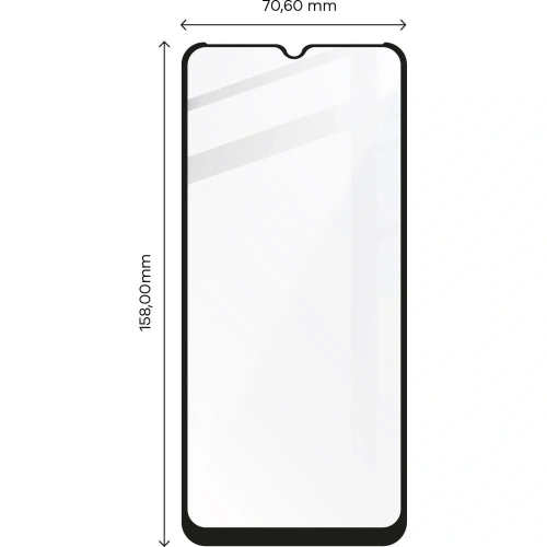 Kup Bizon Glass Edge gehärtetes Glas - [2 PACK] + Linsenschutz Realme C31 schwarz - BIZ714 - {ean13} - Sklep Home Screen