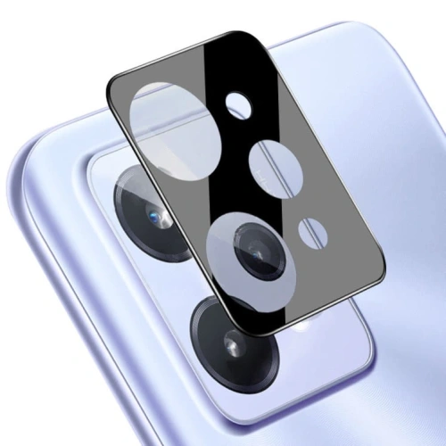 Kup Bizon Glass Edge gehärtetes Glas - [2 PACK] + Linsenschutz Realme C31 schwarz - BIZ714 - {ean13} - Sklep Home Screen