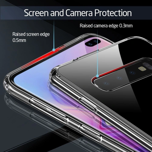 Buy ESR Mimic Samsung Galaxy S10+ Plus Clear - ESR038CL - {ean13} - Home Screen Store Europe