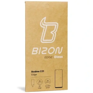 Kup Bizon Glass Edge Realme C31 fekete - BIZ715 - {ean13} - Sklep Home Screen
