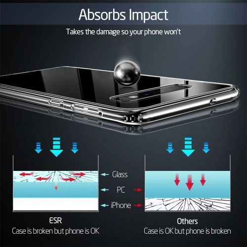 Buy ESR Mimic Samsung Galaxy S10+ Plus Clear - ESR038CL - {ean13} - Home Screen Store Europe