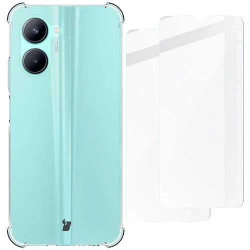 Buy Bizon Case Clear Pack case + 2x screen glass Realme C33 clear - BIZ719 - {ean13} - Home Screen Store Europe