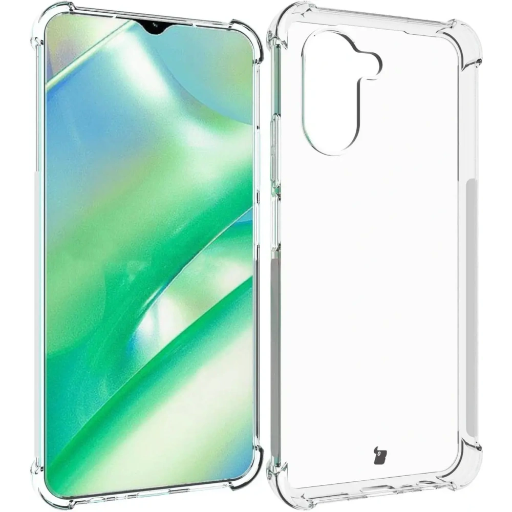 Etui + 2x szkło na ekran Bizon Case Clear Pack do Realme C33 przezroczyste