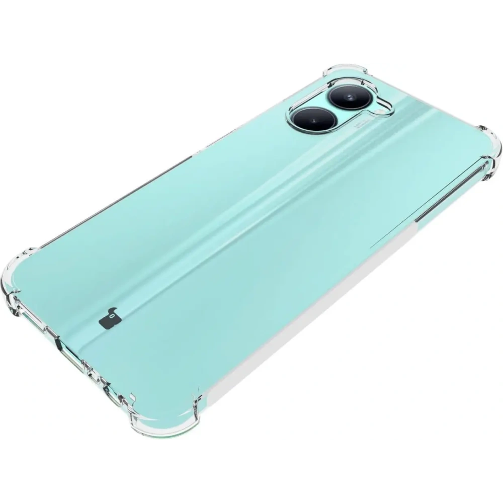 Etui + 2x szkło na ekran Bizon Case Clear Pack do Realme C33 przezroczyste
