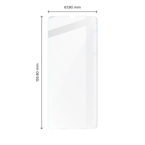Kup Szkło hartowane Bizon Glass Clear 2 do Realme C33 - BIZ721 - {ean13} - Sklep Home Screen