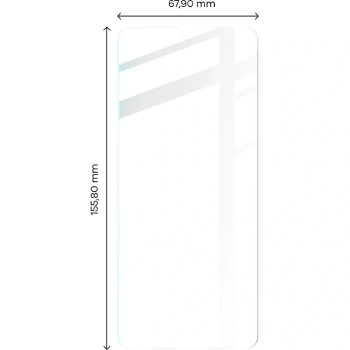 Buy BIZON Clear 2 3x screen glass + camera glass Realme C33 - BIZ724 - {ean13} - Home Screen Store Europe