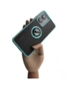 Kup Etui z uchwytem na palec Bizon Case Hybrid Ring do Realme C33 / C30 / Narzo 50i Prime przydymione z jasnoniebieską ramką - BIZ727 - {ean13} - Sklep Home Screen