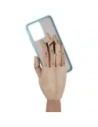 Kup Etui z uchwytem na palec Bizon Case Hybrid Ring do Realme C33 / C30 / Narzo 50i Prime przydymione z jasnoniebieską ramką - BIZ727 - {ean13} - Sklep Home Screen