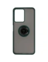 Kup Bizon Case Hybrid Gyűrű Realme C33 / C30 / Narzo 50i Prime füstös sötétzöld kerettel - BIZ728 - {ean13} - Sklep Home Screen