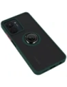 Kup Bizon Case Hybrid Ring Realme C33 / C30 / Narzo 50i Prime fumuriu cu un cadru verde închis. - BIZ728 - {ean13} - Sklep Home Screen