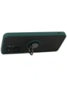 Buy Bizon Case Hybrid Ring Realme C33 / C30 / Narzo 50i Prime smoky with a dark green frame - BIZ728 - {ean13} - Home Screen Store Europe