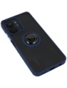 Kup Etui s držákem na prst Bizon Case Hybrid Ring pro Realme C33 / C30 / Narzo 50i Prime kouřové s modrým rámečkem - BIZ729 - {ean13} - Sklep Home Screen
