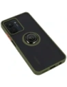 Kup Etui z uchwytem na palec Bizon Case Hybrid Ring do Realme C33 / C30 / Narzo 50i Prime przydymione z zieloną ramką - BIZ730 - {ean13} - Sklep Home Screen