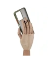 Kup Bizon Case Hybrid Ring Realme C33 / C30 / Narzo 50i Prime fumuriu cu un cadru verde - BIZ730 - {ean13} - Sklep Home Screen