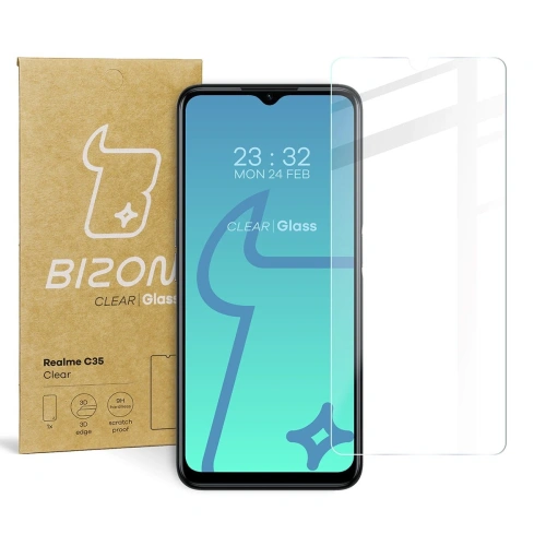 Kup Bizon Glas Klar Realme C35 - BIZ732 - {ean13} - Sklep Home Screen