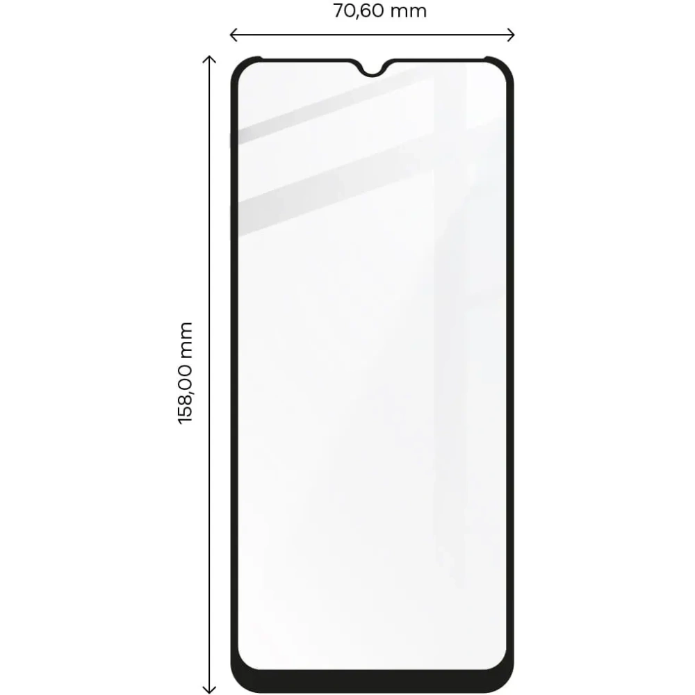 Szkło hartowane Bizon Glass Edge - [2 PACK] + ochrona na obiektyw Realme C35