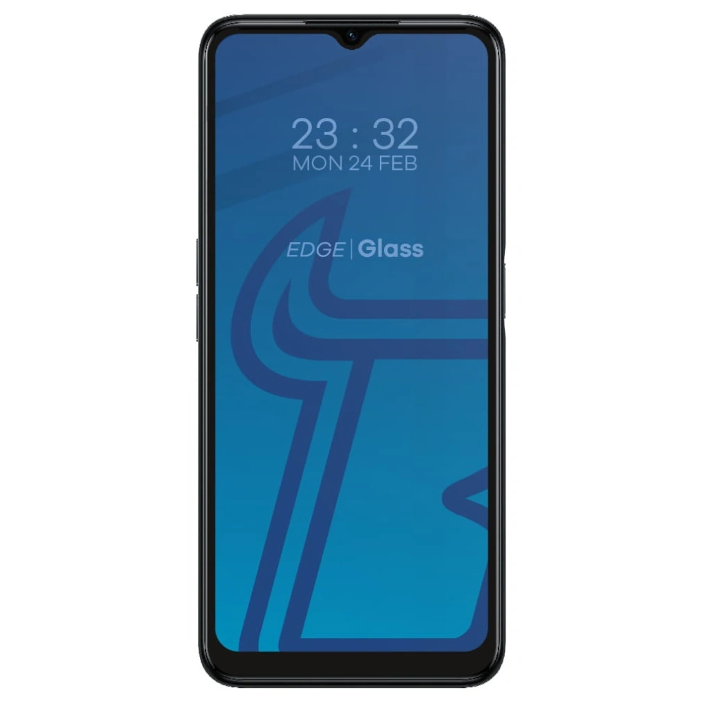 Szkło hartowane Bizon Glass Edge do Realme C35 czarne