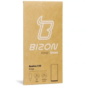 Kup Bizon Glass Edge Realme C35 fekete - BIZ735 - {ean13} - Sklep Home Screen