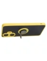 Kup Etui z uchwytem na palec Bizon Case Hybrid Ring do Realme C55 przydymione z żółtą ramką - BIZ738 - {ean13} - Sklep Home Screen