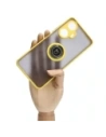 Kup Etui z uchwytem na palec Bizon Case Hybrid Ring do Realme C55 przydymione z żółtą ramką - BIZ738 - {ean13} - Sklep Home Screen