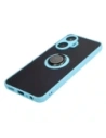 Kup Pouzdro s držákem na prst Bizon Case Hybrid Ring pro Realme C55 kouřové s světle modrým rámečkem - BIZ739 - {ean13} - Sklep Home Screen