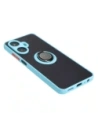 Kup Pouzdro s držákem na prst Bizon Case Hybrid Ring pro Realme C55 kouřové s světle modrým rámečkem - BIZ739 - {ean13} - Sklep Home Screen