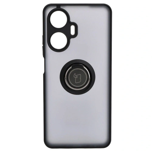 Kup Bizon Case Hybrid Gyűrű Realme C55 füstös fekete kerettel - BIZ740 - {ean13} - Sklep Home Screen