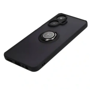 Kup Etui z uchwytem na palec Bizon Case Hybrid Ring do Realme C55 przydymione z czarną ramką - BIZ740 - {ean13} - Sklep Home Screen