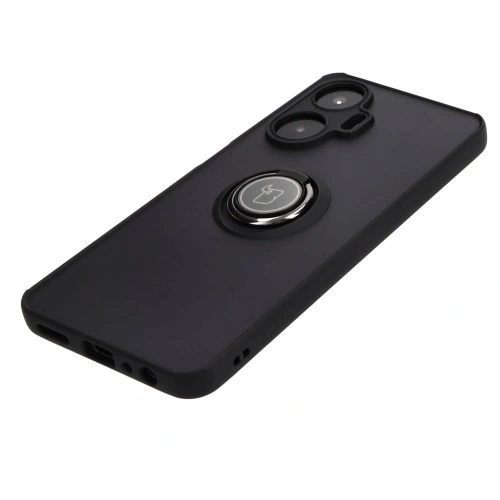 Kup Bizon Case Hybrid Gyűrű Realme C55 füstös fekete kerettel - BIZ740 - {ean13} - Sklep Home Screen