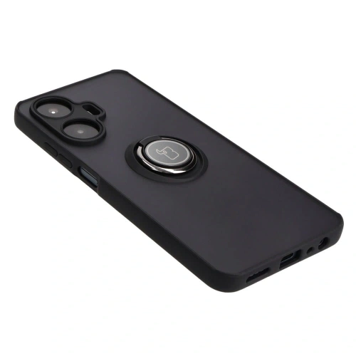 Kup Bizon Case Hybrid Gyűrű Realme C55 füstös fekete kerettel - BIZ740 - {ean13} - Sklep Home Screen