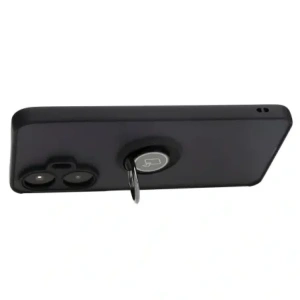 Kup Etui z uchwytem na palec Bizon Case Hybrid Ring do Realme C55 przydymione z czarną ramką - BIZ740 - {ean13} - Sklep Home Screen
