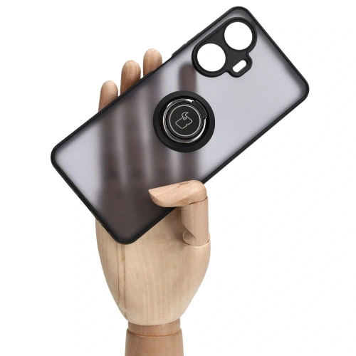 Kup Bizon Case Hybrid Gyűrű Realme C55 füstös fekete kerettel - BIZ740 - {ean13} - Sklep Home Screen