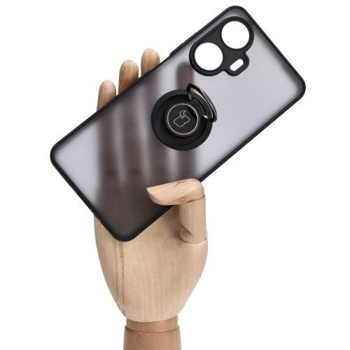 Kup Bizon Case Hybrid Gyűrű Realme C55 füstös fekete kerettel - BIZ740 - {ean13} - Sklep Home Screen