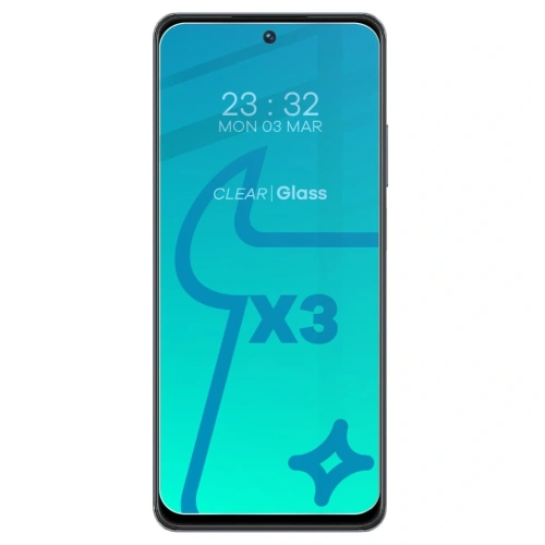 Kup 3x Szkło na ekran + szkło na aparat BIZON Clear 2 do Realme C55 - BIZ741 - {ean13} - Sklep Home Screen
