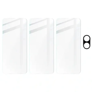 Kup BIZON Clear 2 3x kijelző üveg + kamera üveg Realme C55-hoz - BIZ741 - {ean13} - Sklep Home Screen