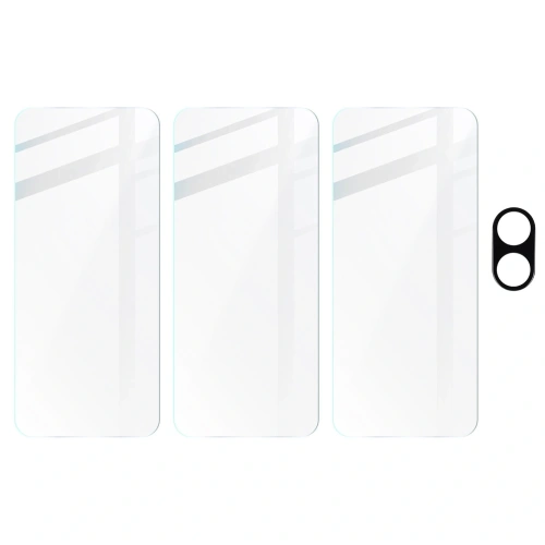 Kup 3x Szkło na ekran + szkło na aparat BIZON Clear 2 do Realme C55 - BIZ741 - {ean13} - Sklep Home Screen