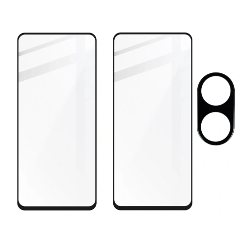 Kup BIZON Edge 2 2x sticlă pentru ecran + sticlă pentru cameră Realme C55 - BIZ743 - {ean13} - Sklep Home Screen