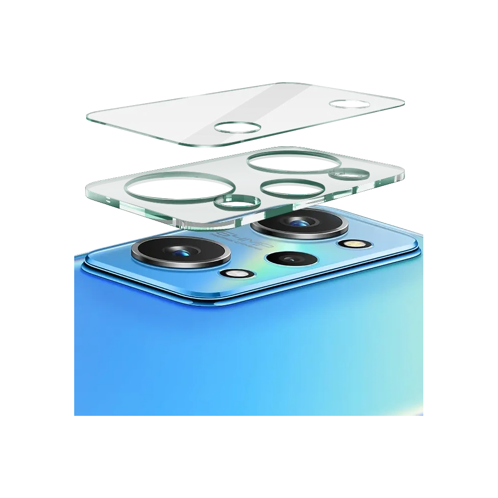 Szkło na aparat Bizon Glass Lens do Realme GT2/ Neo2 [2 PACK]