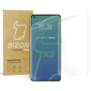 Kup Folia hydrożelowa na ekran Bizon Glass Hydrogel Realme GT2 Pro [2 PACK] - BIZ752 - {ean13} - Sklep Home Screen