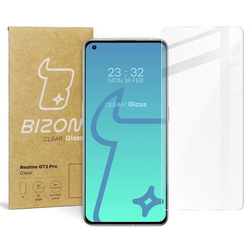 Buy Bizon Glass Clear Realme GT2 Pro - BIZ753 - {ean13} - Home Screen Store Europe