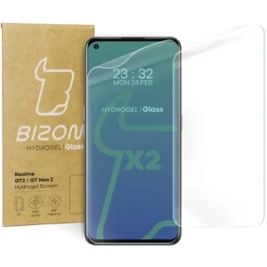 Kup Folia hydrożelowa na ekran Bizon Glass Hydrogel Realme GT 2 / GT Neo 2 / GT Neo 3T [2 PACK] - BIZ757 - {ean13} - Sklep Home Screen