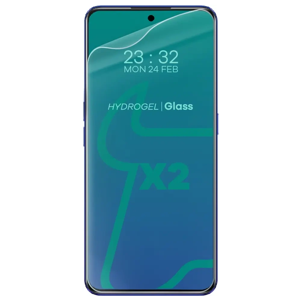 Folia hydrożelowa na ekran Bizon Glass Hydrogel Realme GT Neo 3 [2 PACK]