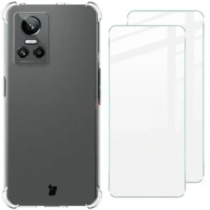 Kup Etui + 2x szkło na ekran Bizon Case Clear Pack do Realme GT Neo 3 przezroczyste - BIZ759 - {ean13} - Sklep Home Screen