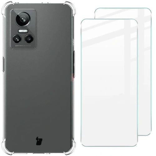 Kup Bizon Case Clear Pack Hülle + 2x Bildschirmglas für Realme GT Neo 3 klar - BIZ759 - {ean13} - Sklep Home Screen