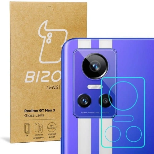 Kup Bizon-Glaslinse Realme GT Neo 3 [2 PACK] - BIZ760 - {ean13} - Sklep Home Screen