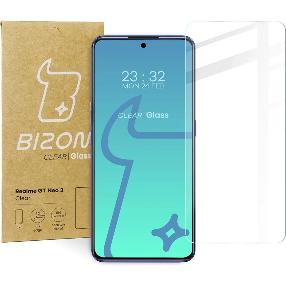 Szkło hartowane Bizon Glass Clear do Realme GT Neo 3 