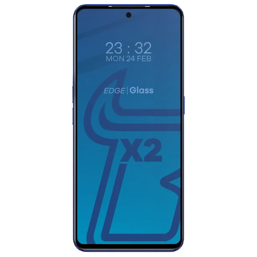 Szkło hartowane Bizon Glass Edge - [2 PACK] + ochrona na obiektyw Realme GT Neo 3