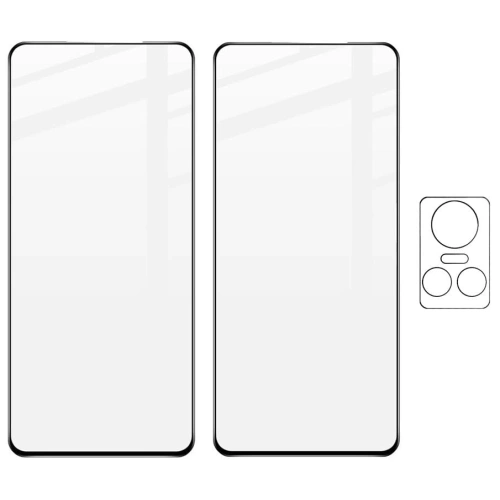 Kup Bizon Glass Edge gehärtetes Glas - [2 PACK] + Linsenschutz Realme GT Neo 3 schwarz - BIZ762 - {ean13} - Sklep Home Screen